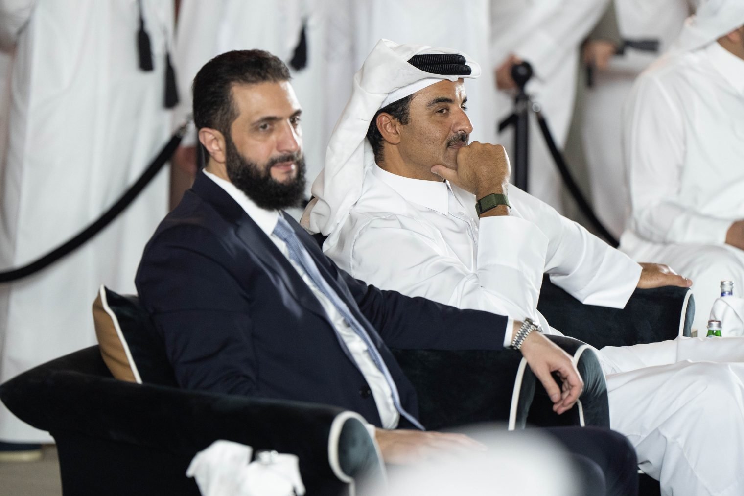 HH The Amir and Syrian President Attend Champions Tour 2025 at World Arabian Horse Championship