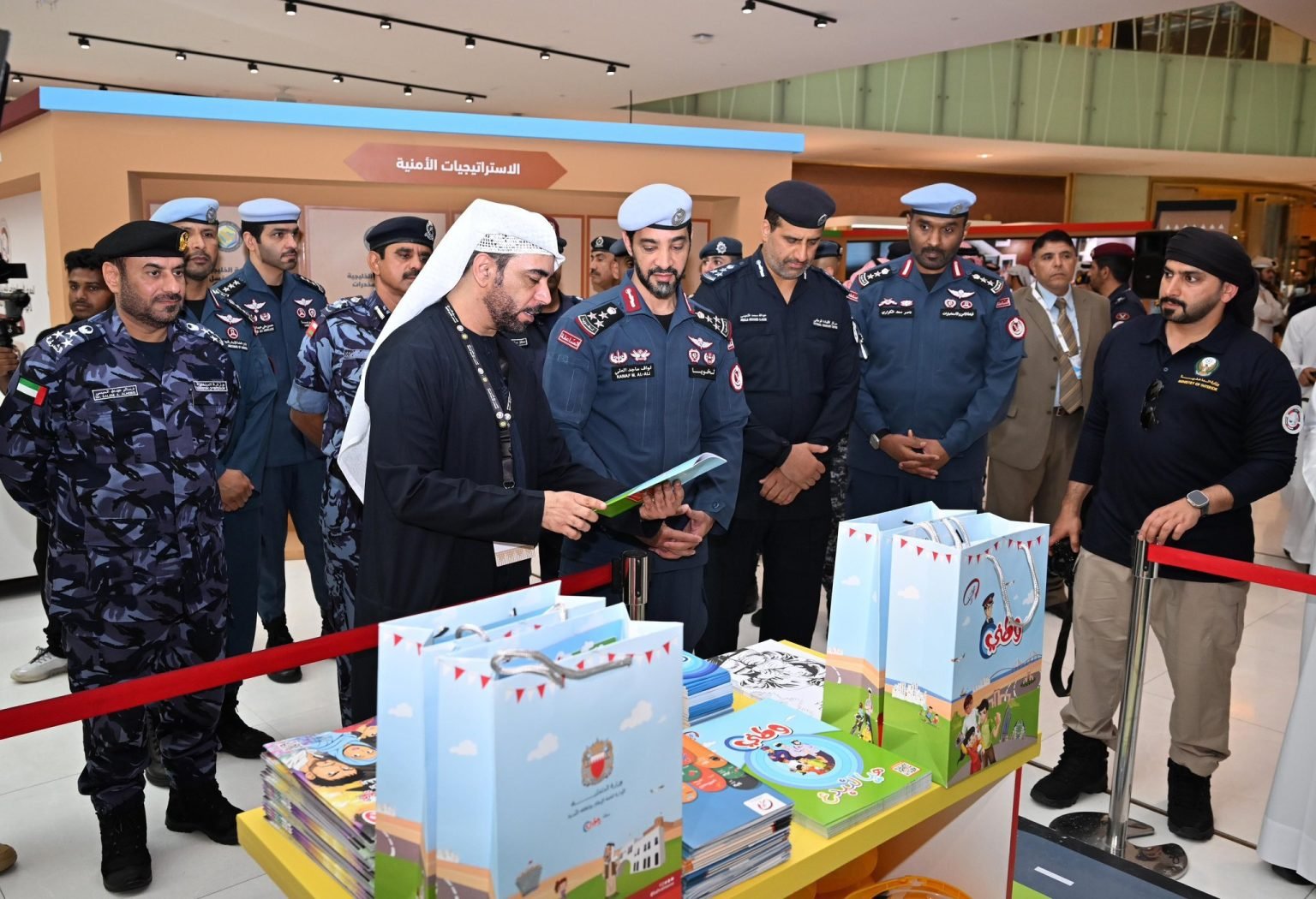 GCC Security Agencies Showcase Innovations at “Arabian Gulf Security (4)” Exhibition in Mall of Qatar.