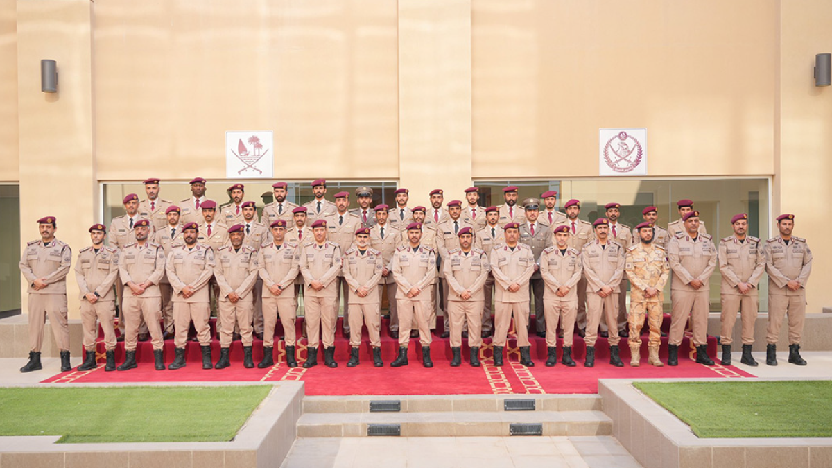 Amiri Guard Celebrates Graduation of Basic Officer Leader, Basic Sniper Courses.