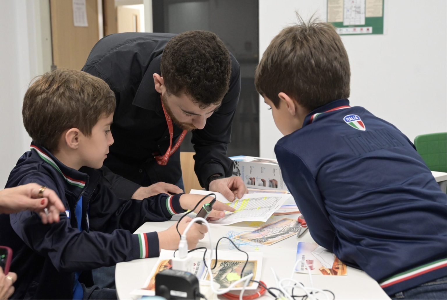 MCIT Participates in an Event Marking Italian Republic Children’s Day in Cooperation with the Embassy of Italy in Qatar.