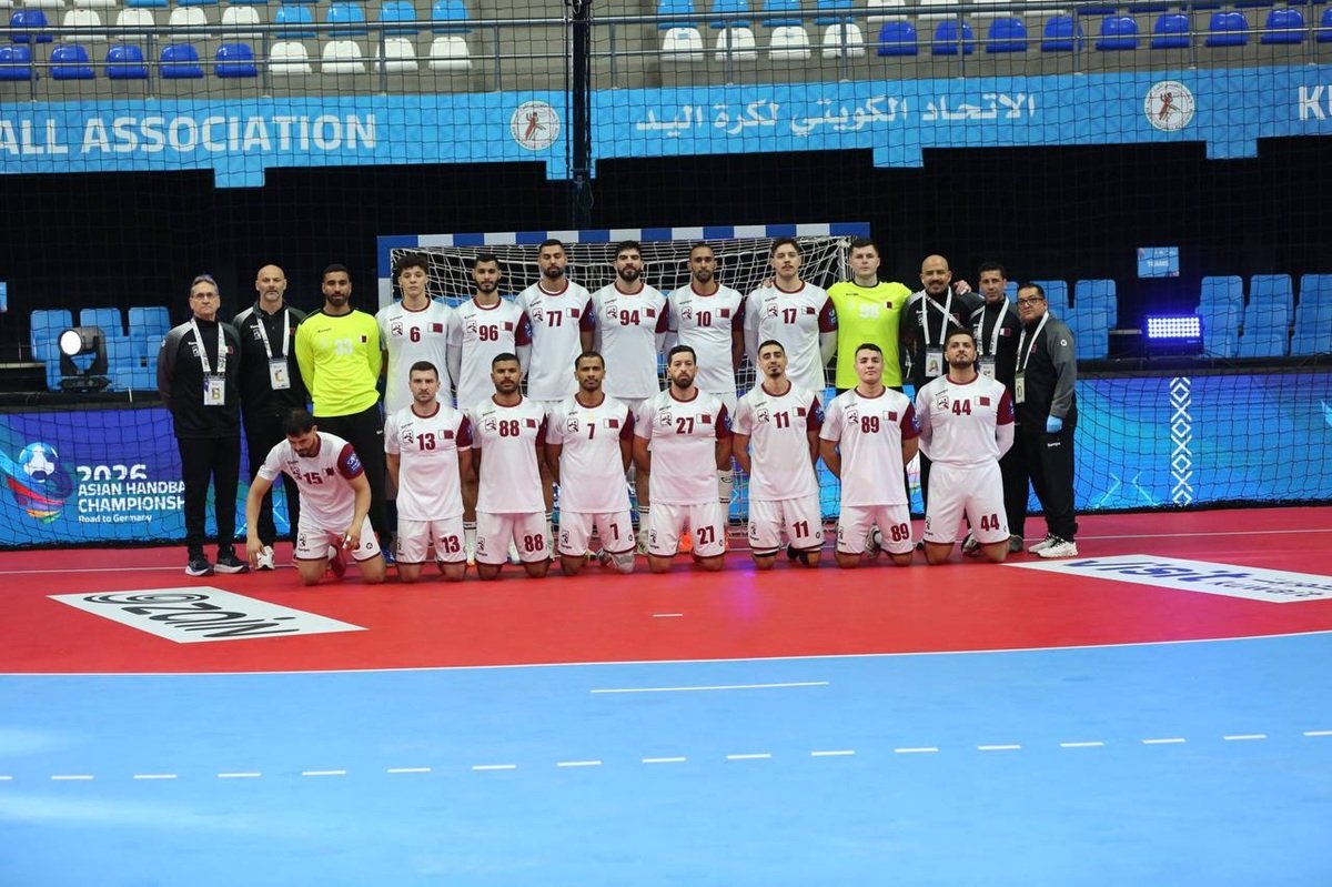 Team Qatar set to Face South Korea in Asian Handball Championship Clash.