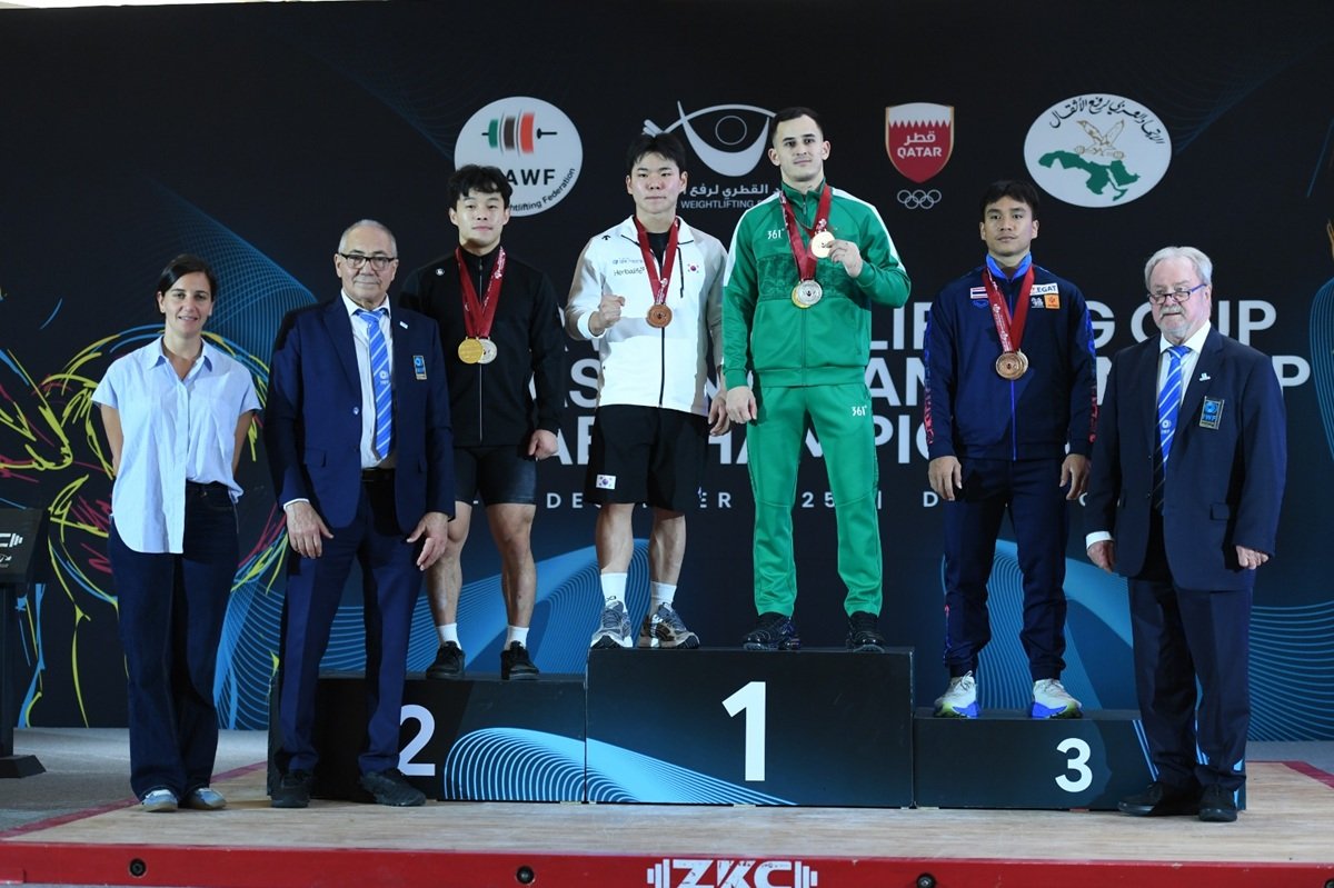 Strong Competition at the Qatar International Cup, Arab and West Asia Weightlifting Championships.