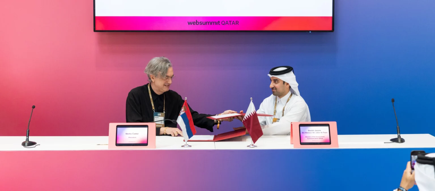 GCO signs MoU with Chamber of Commerce and Industry of Serbia at Web Summit Qatar 2026