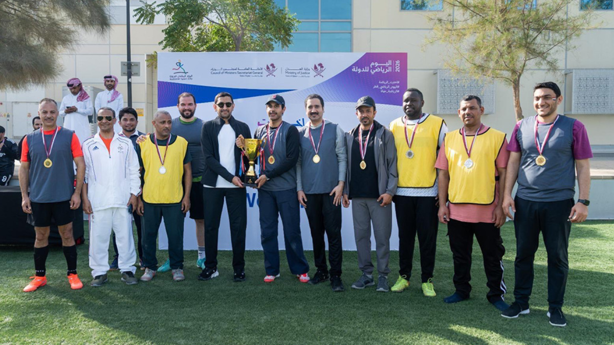 Ministry of Justice, Cabinet General Secretariat Organize Multiple Events to Mark National Sports Day