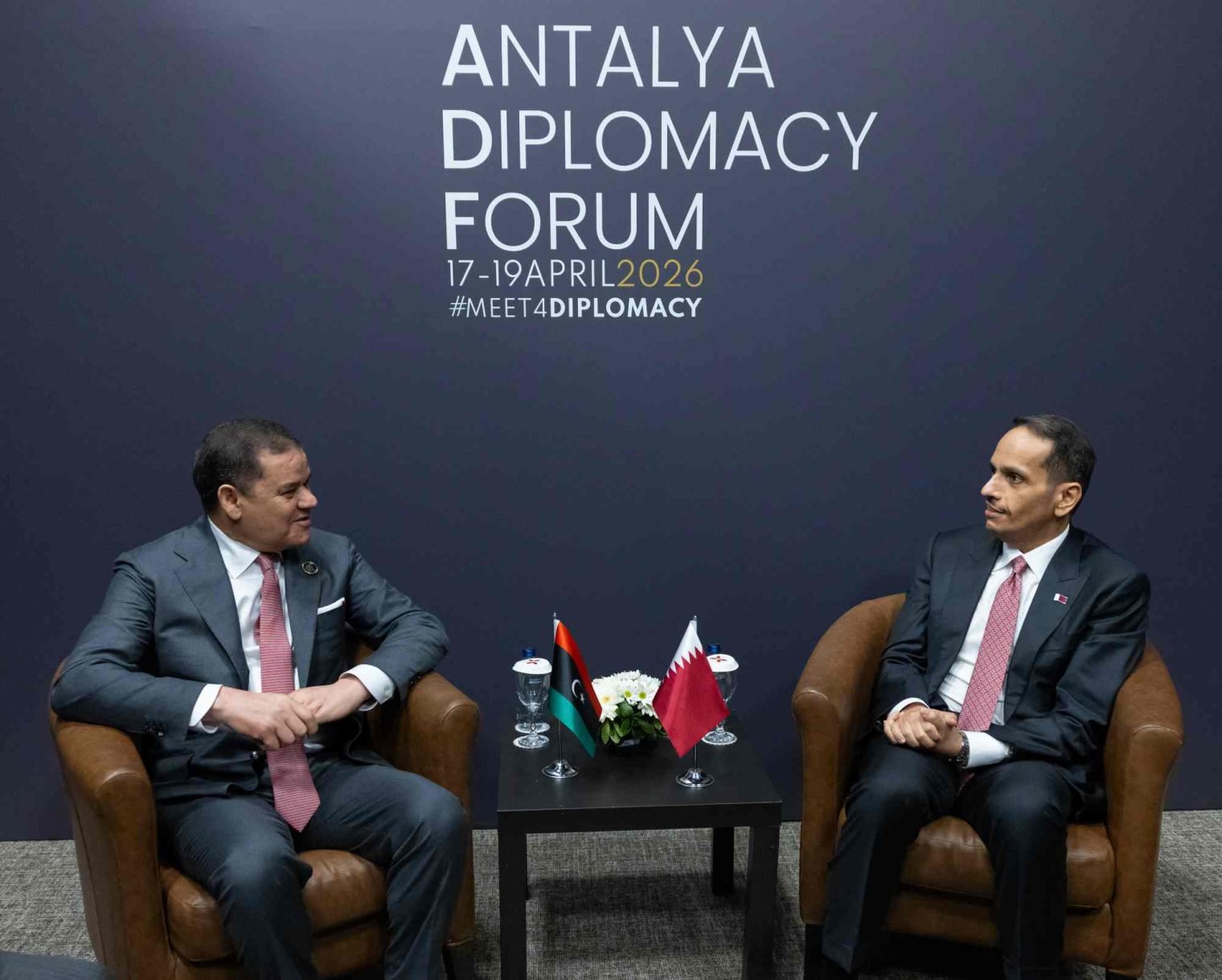 Prime Minister and Minister of Foreign Affairs Meets Head of Government of National Unity of Libya