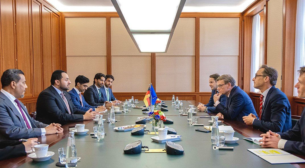 Minister of State at the Ministry of Foreign Affairs Meets Germany’s Foreign Minister