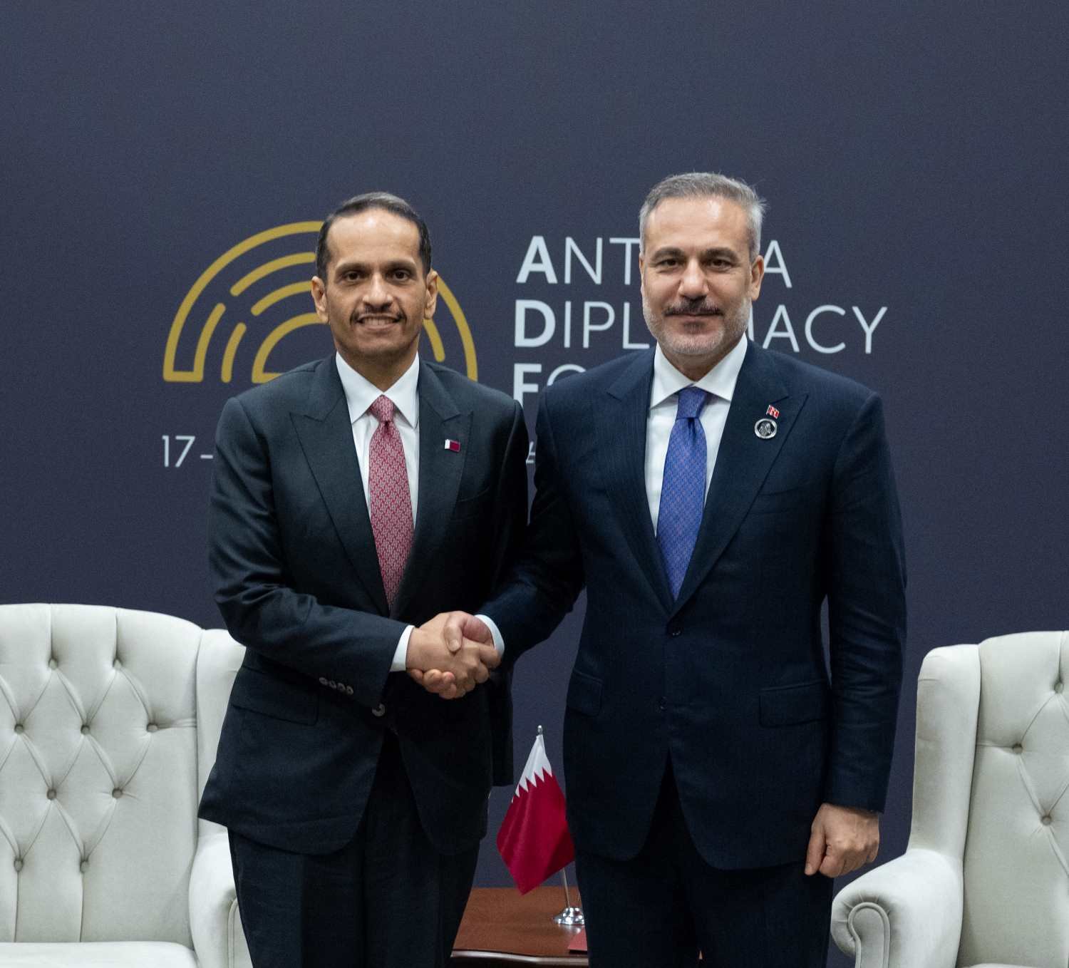 Prime Minister and Minister of Foreign Affairs Meets Turkish Foreign Minister