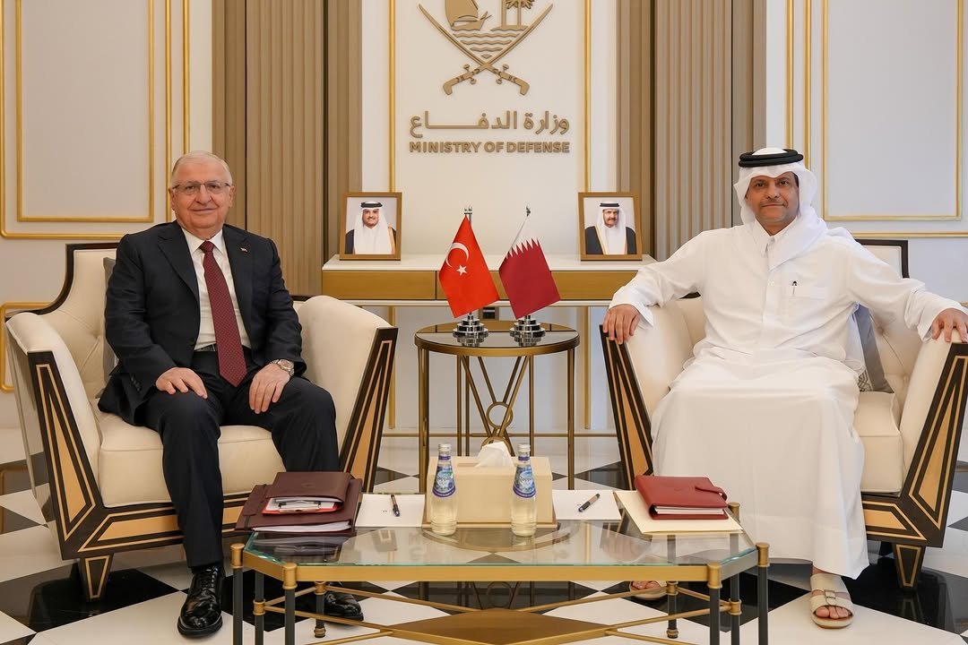 Deputy Prime Minister and Minister of State for Defense Affairs Meets Turkish Minister of National Defense