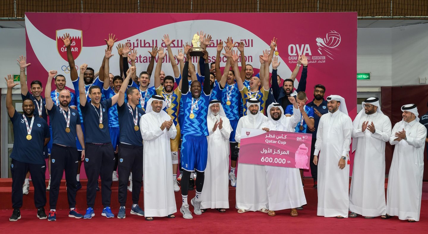 Police SC Clinch Qatar Volleyball Cup Title.