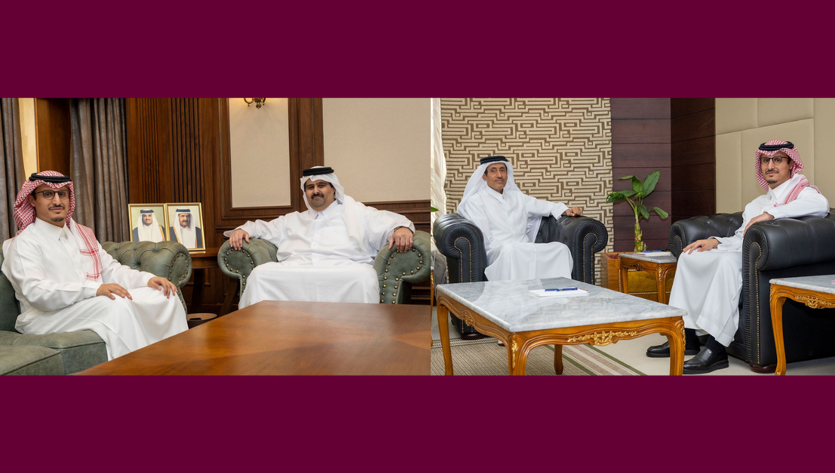 Qatar Media Corporation Chairman and CEO Meets Saudi Ambassador.