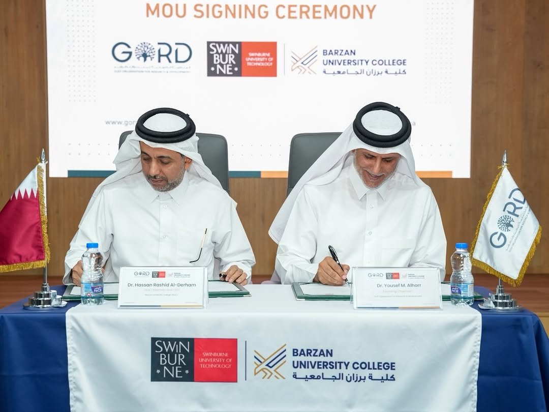 GORD, Barzan University College Partner to Advance Sustainability in Higher Education