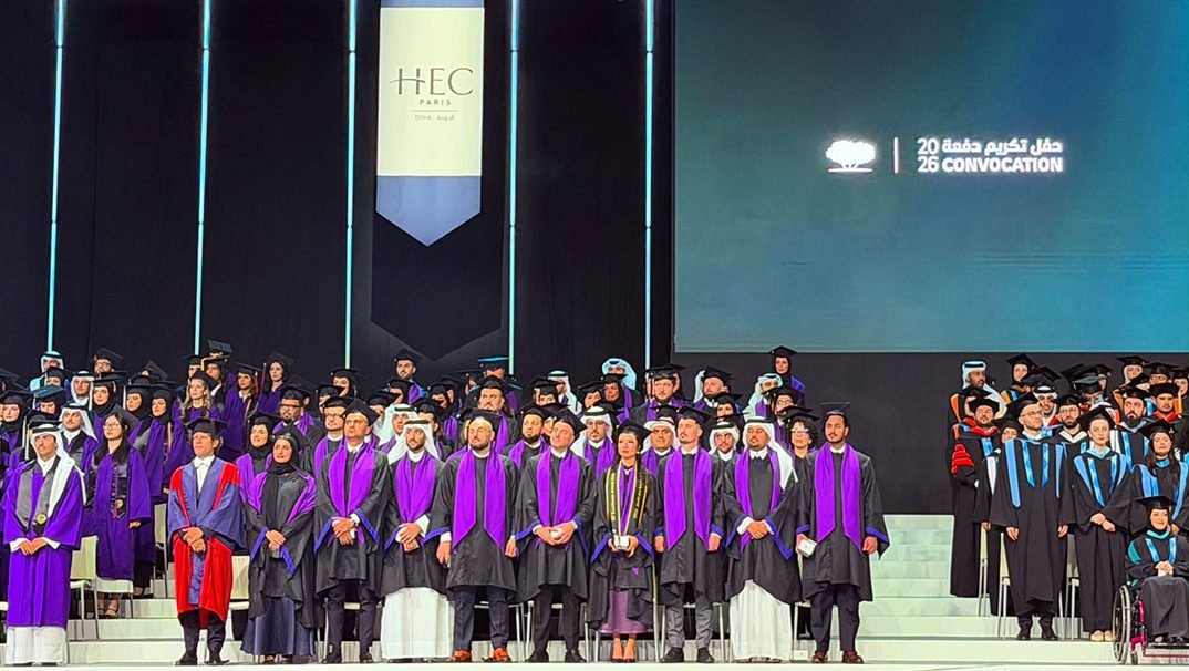 HEC Paris Doha Celebrates a New Generation of Changemakers at Qatar Foundation Convocation 2026