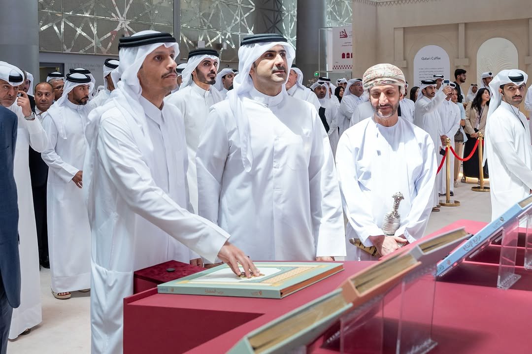 The Prime Minister Opens the 35th Doha International Book Fair at DECC