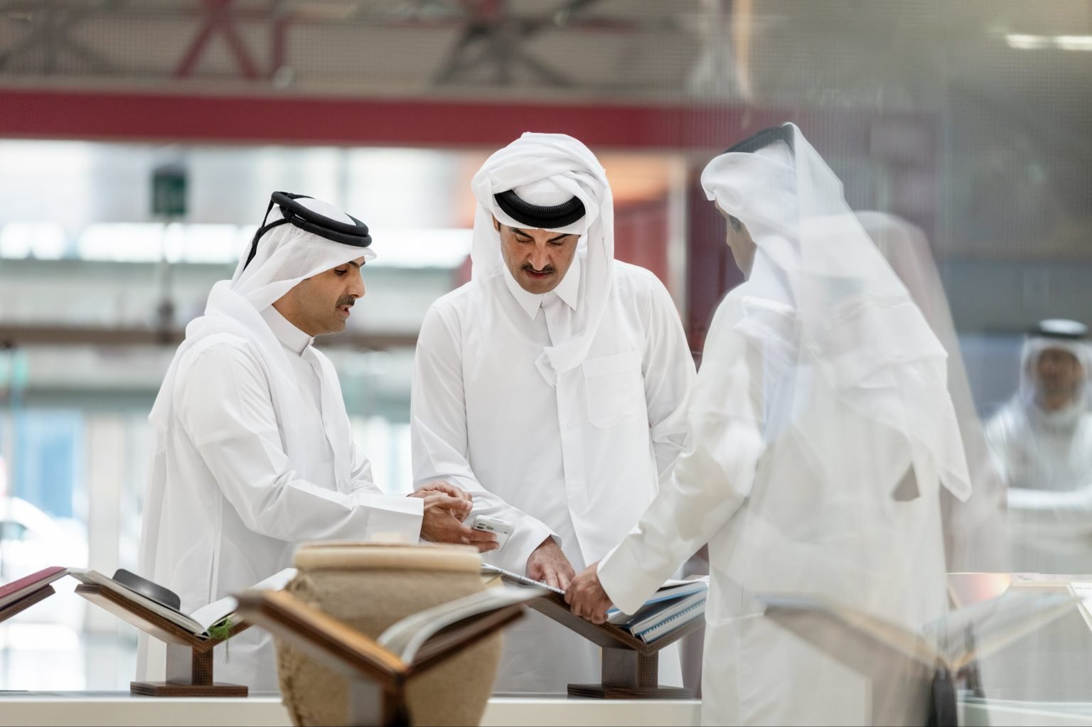 HH the Amir Praises Cultural Diversity and Intellectual Depth at Doha International Book Fair 2026