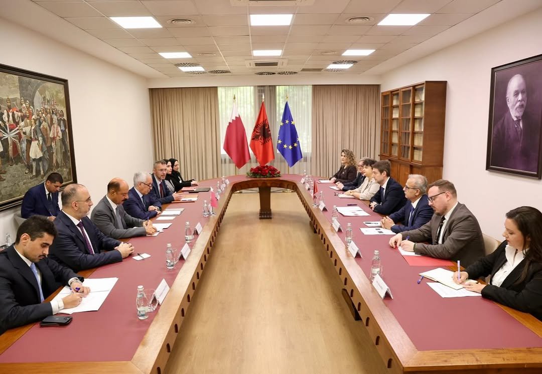 Minister of State for Foreign Affairs Meets Albanian Minister of Europe and Foreign Affairs
