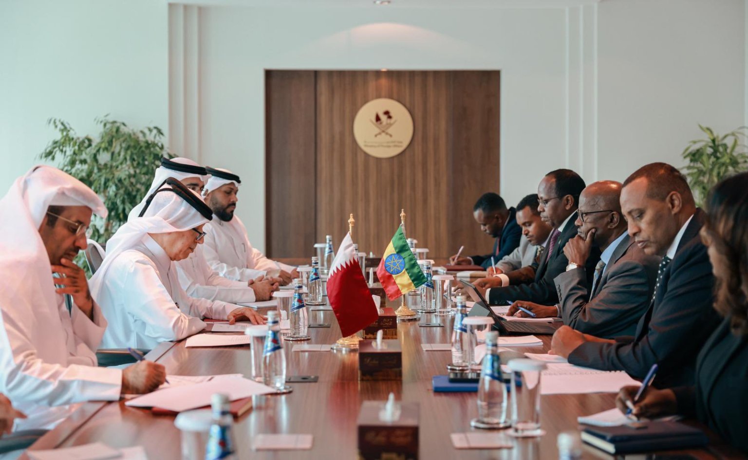 Qatar, Ethiopia Hold Third Round of Political Consultations in Doha