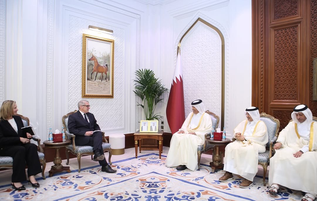 Shura Council Speaker Holds Talks With Georgian and Finnish Ambassadors to Boost Parliamentary Cooperation