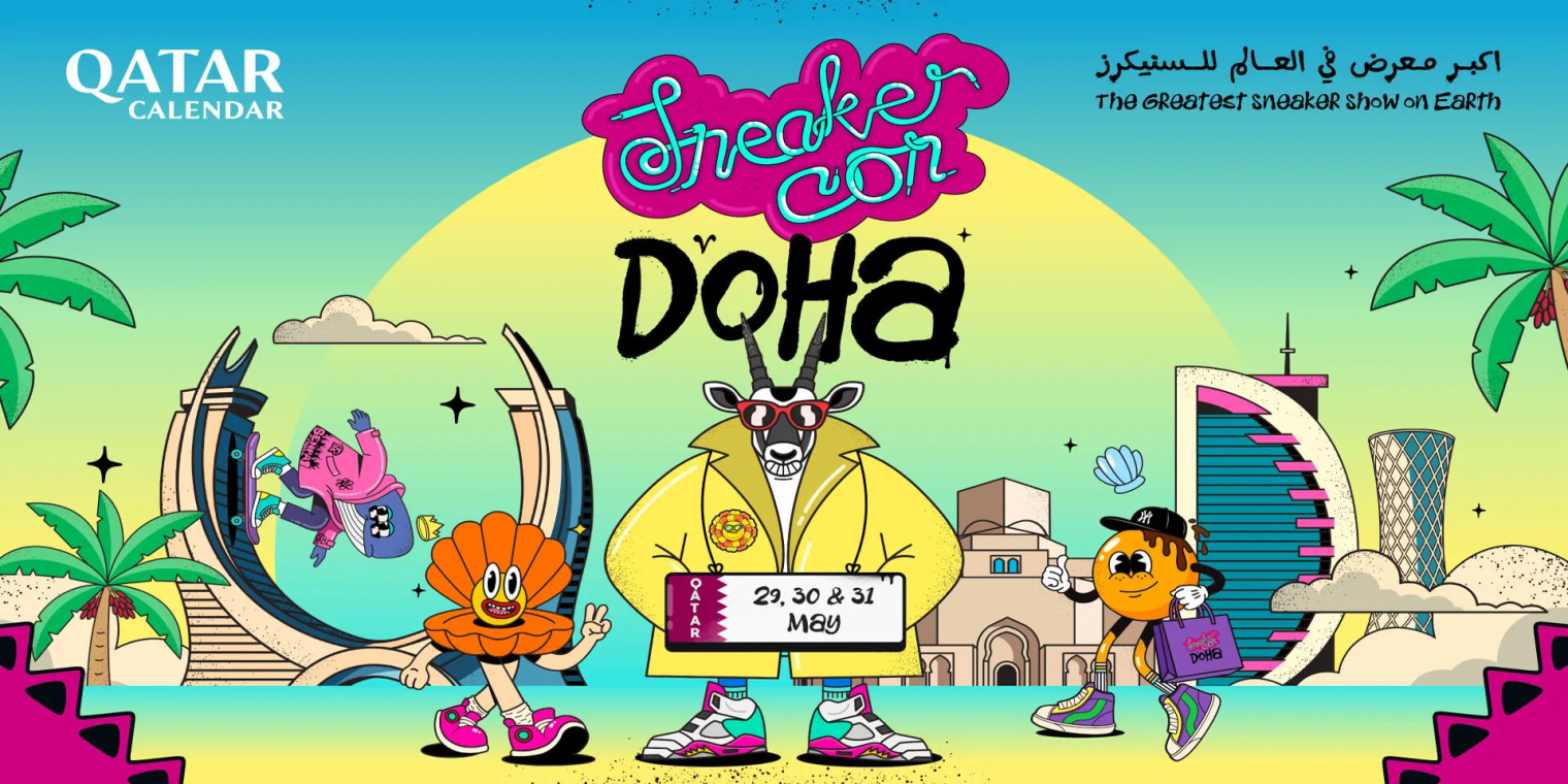 Sneaker Con Doha 2026 Set to Debut with Streetwear, Music and Basketball Action at DECC