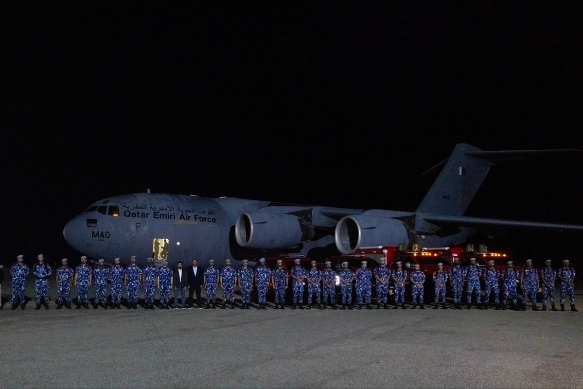 Qatar Deploys Lekhwiya Search and Rescue Team, Humanitarian Aid to Earthquake-Hit Venezuela