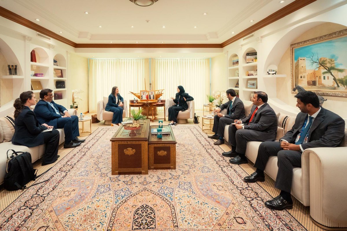 Qatar Labour Ministry Undersecretary Holds Talks with Philippine Counterpart, World Economic Forum Officials on Expanding Workforce Cooperation
